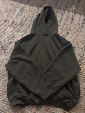 T.J.Maxx Olive Green Pullover Hoodie